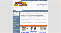 Desktop Screenshot of invasionautoproducts.com