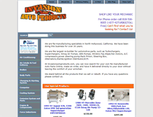 Tablet Screenshot of invasionautoproducts.com